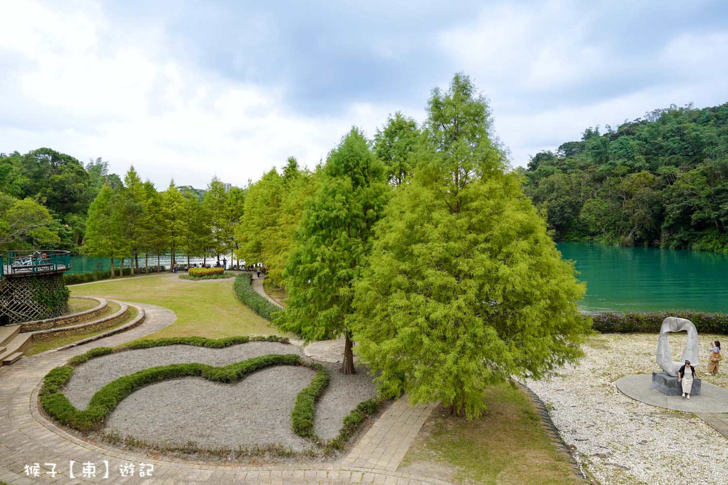 向山遊客中心,日月潭景點