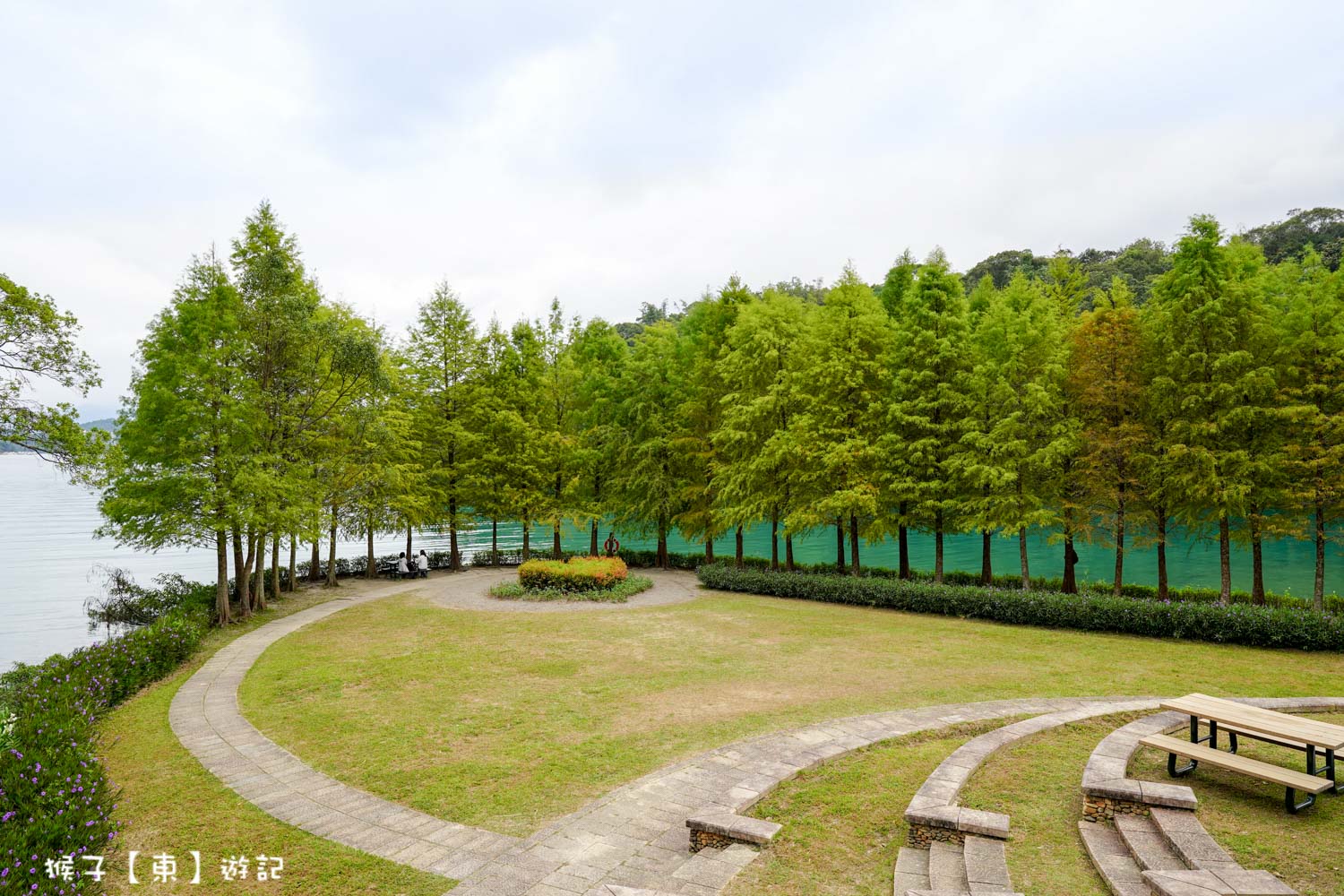 向山遊客中心,日月潭景點