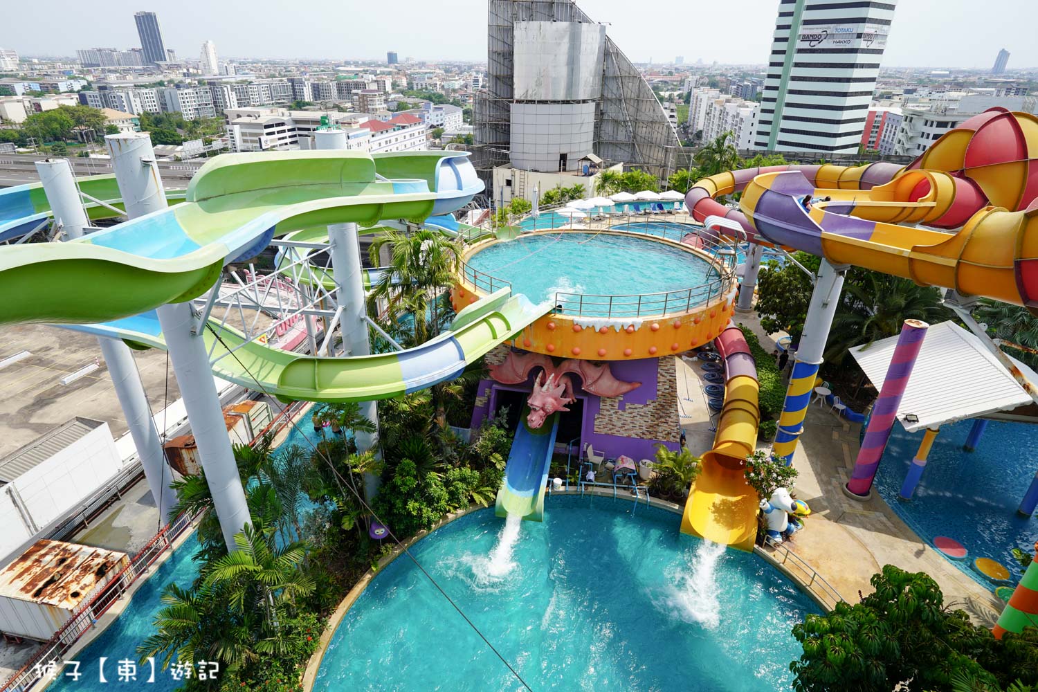 延伸閱讀：[泰國] Pororo Aqua Park Bangkok 曼谷高空水上樂園 門票介紹 旋轉滑水道 消暑好玩 適合全家大小一起玩
