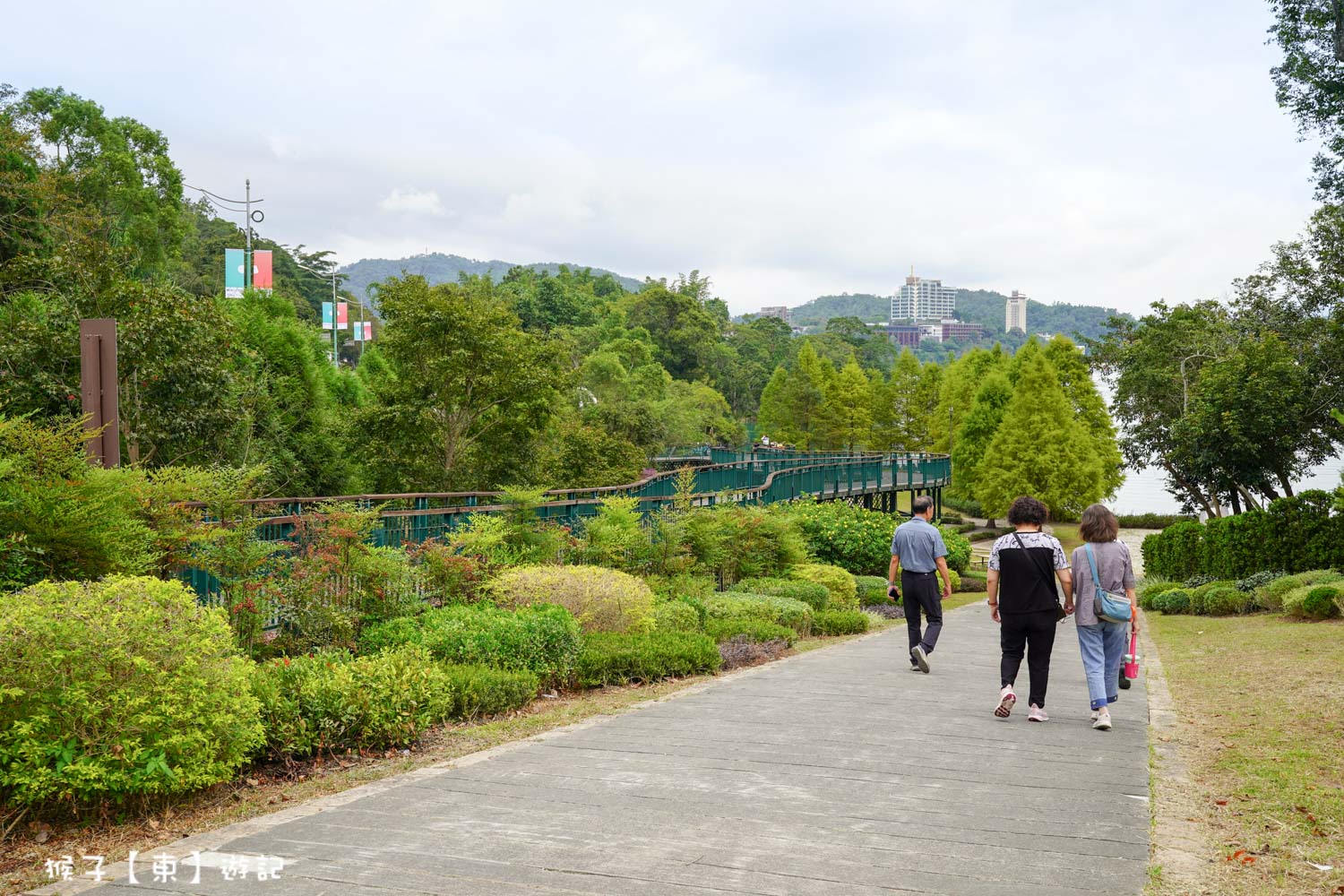 向山遊客中心,日月潭景點