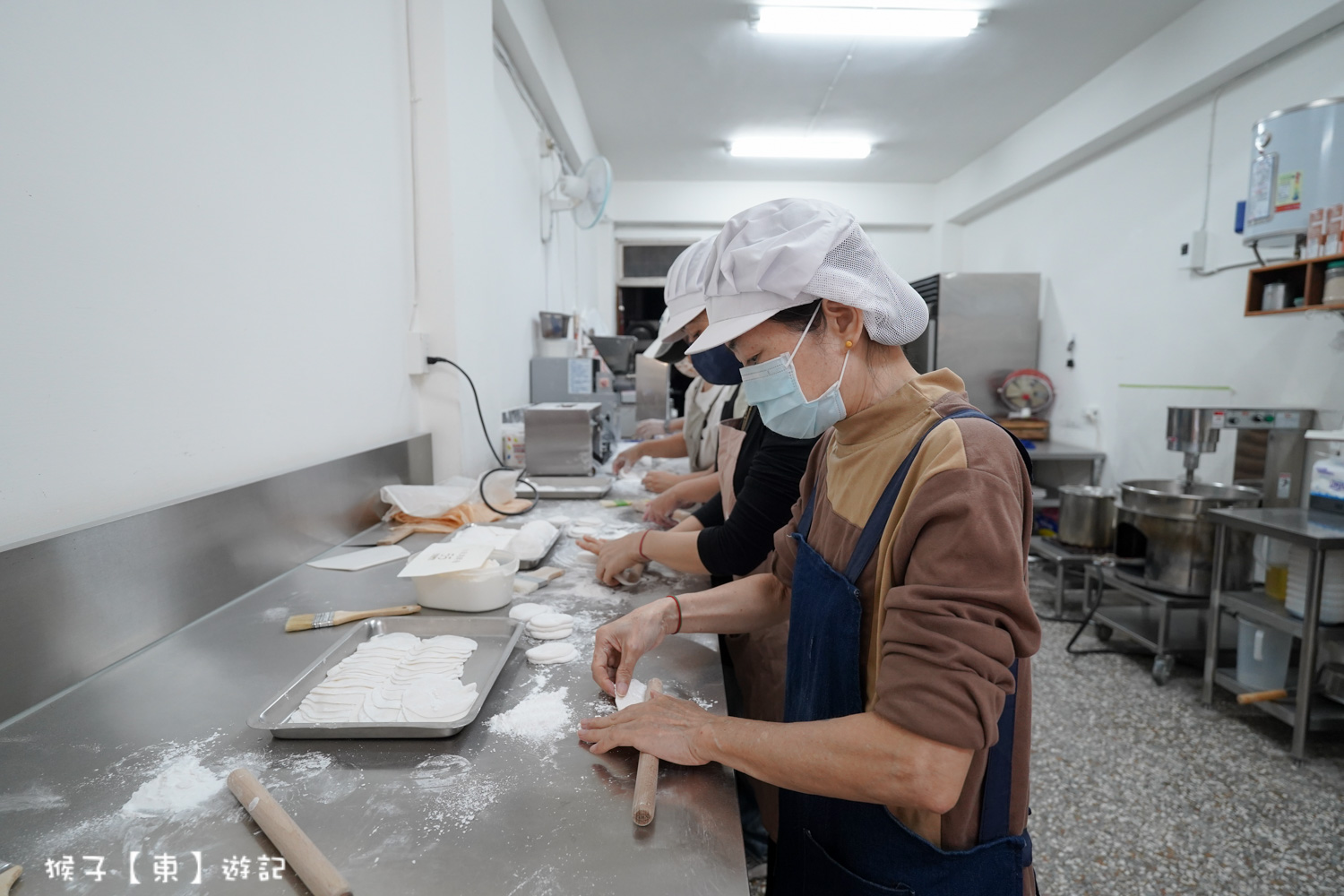 台中成功水晶餃製作過程