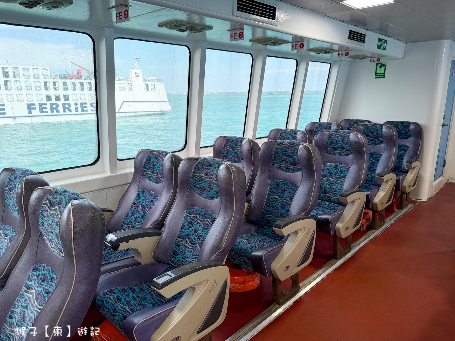 宿霧 薄荷島 OceanJet 船