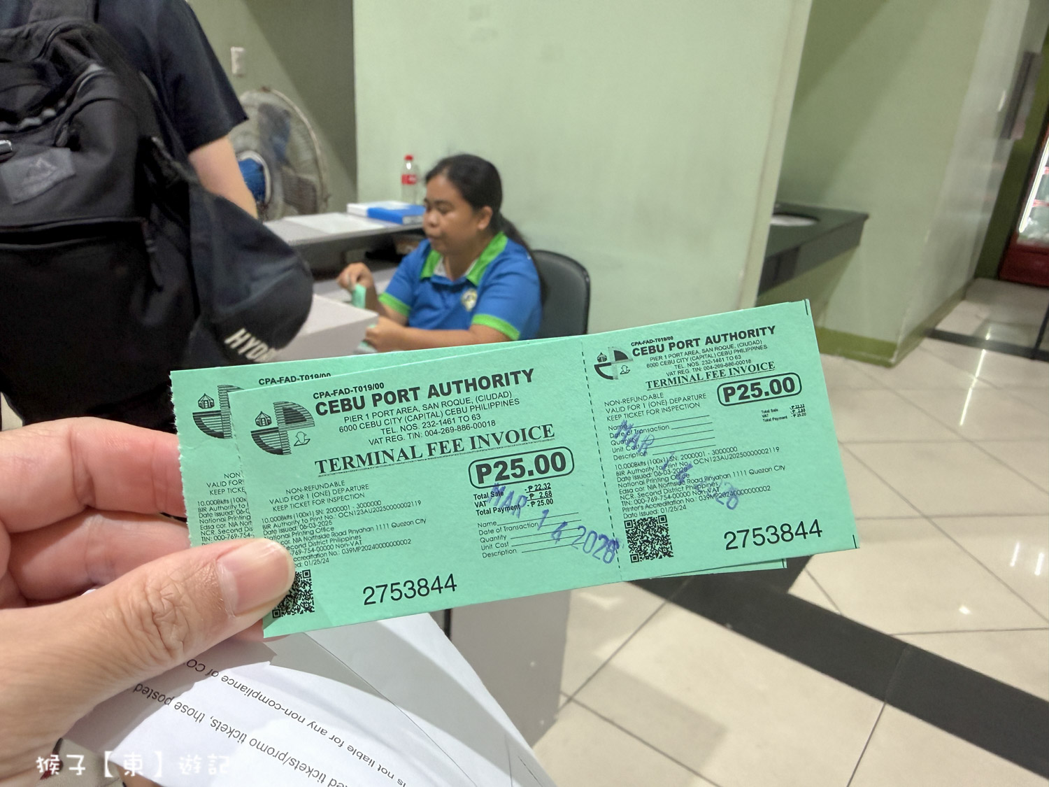 2026宿霧搭船到薄荷島交通方式 OceanJet 渡輪搭乘攻略 碼頭報到 行李托運 搭比拉蘭碼頭包車 @猴子【東】遊記 @猴子【東】遊記