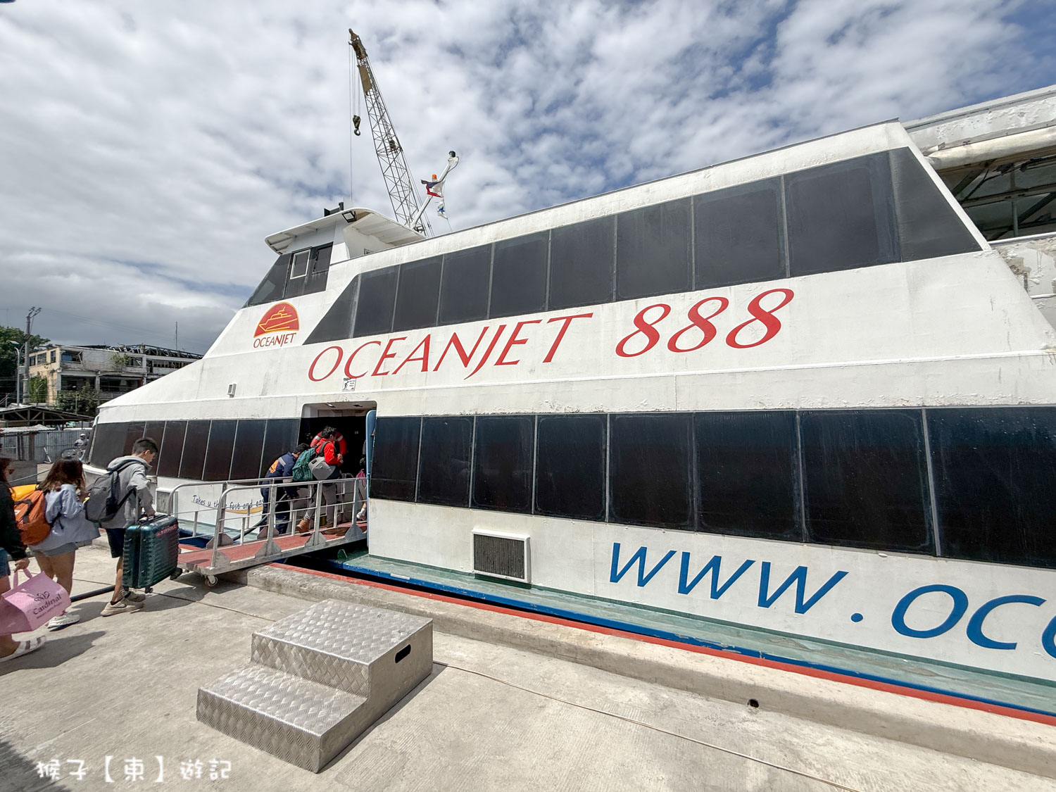 宿霧 薄荷島 OceanJet 船