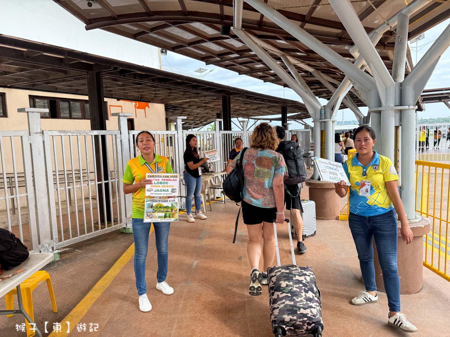 2026宿霧搭船到薄荷島交通方式 OceanJet 渡輪搭乘攻略 碼頭報到 行李托運 搭比拉蘭碼頭包車 @猴子【東】遊記 @猴子【東】遊記