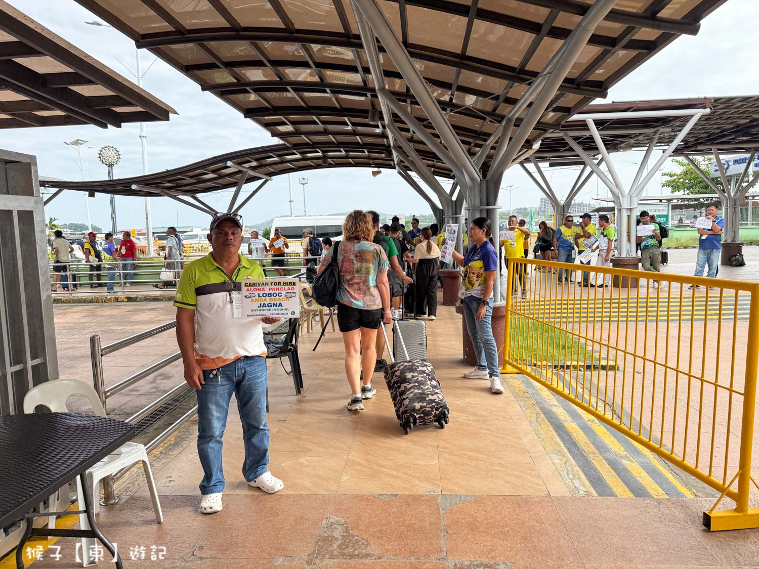 2026宿霧搭船到薄荷島交通方式 OceanJet 渡輪搭乘攻略 碼頭報到 行李托運 搭比拉蘭碼頭包車 @猴子【東】遊記 @猴子【東】遊記