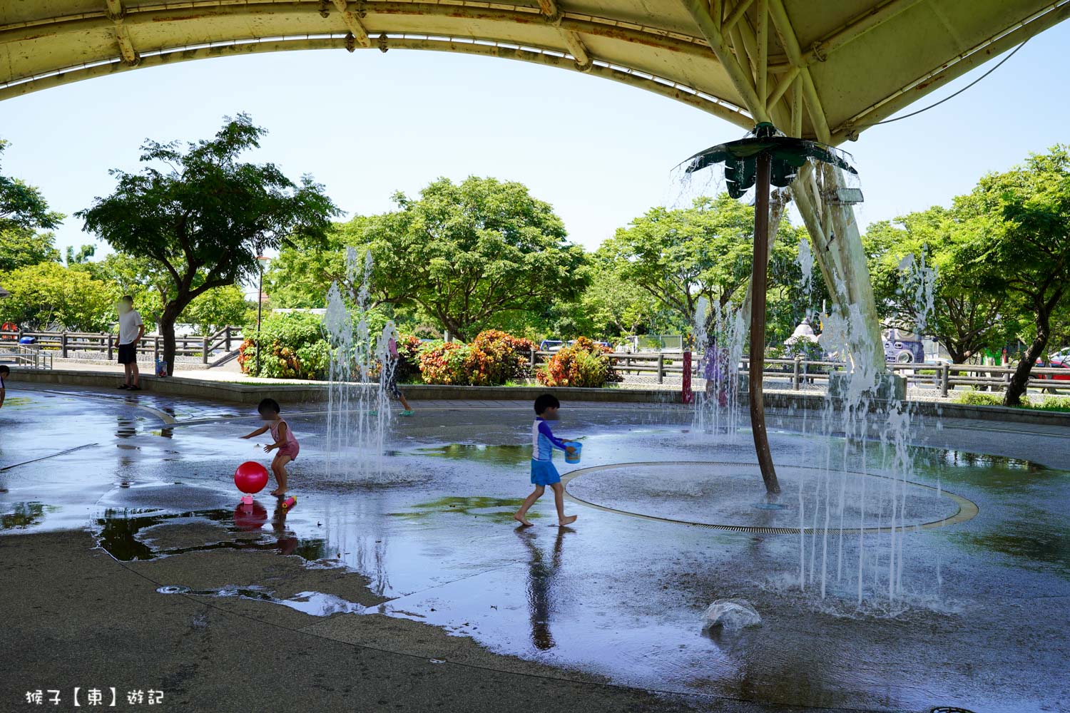 伯公岡公園免費玩水景點