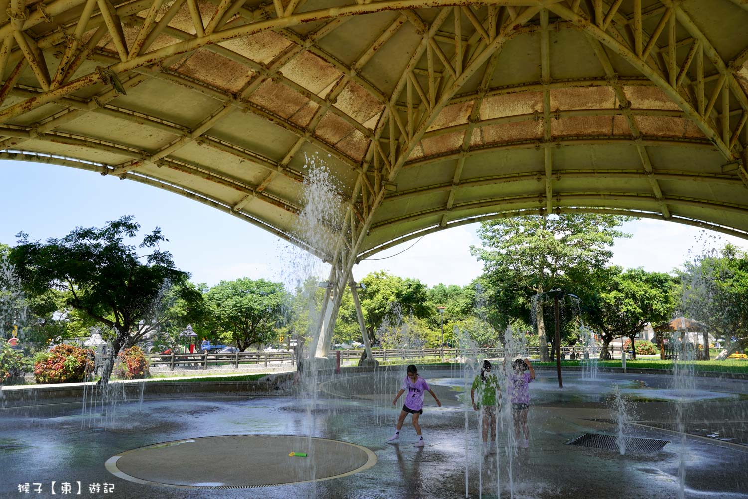 伯公岡公園免費玩水景點