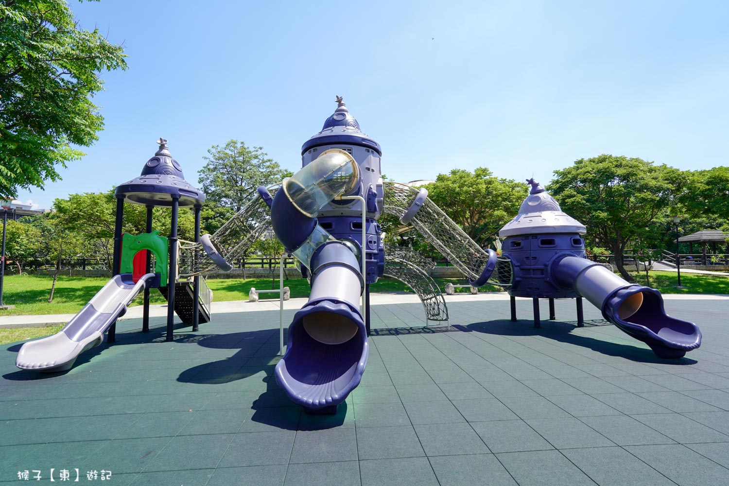桃園楊梅景點推薦-伯公岡公園兒童遊戲場