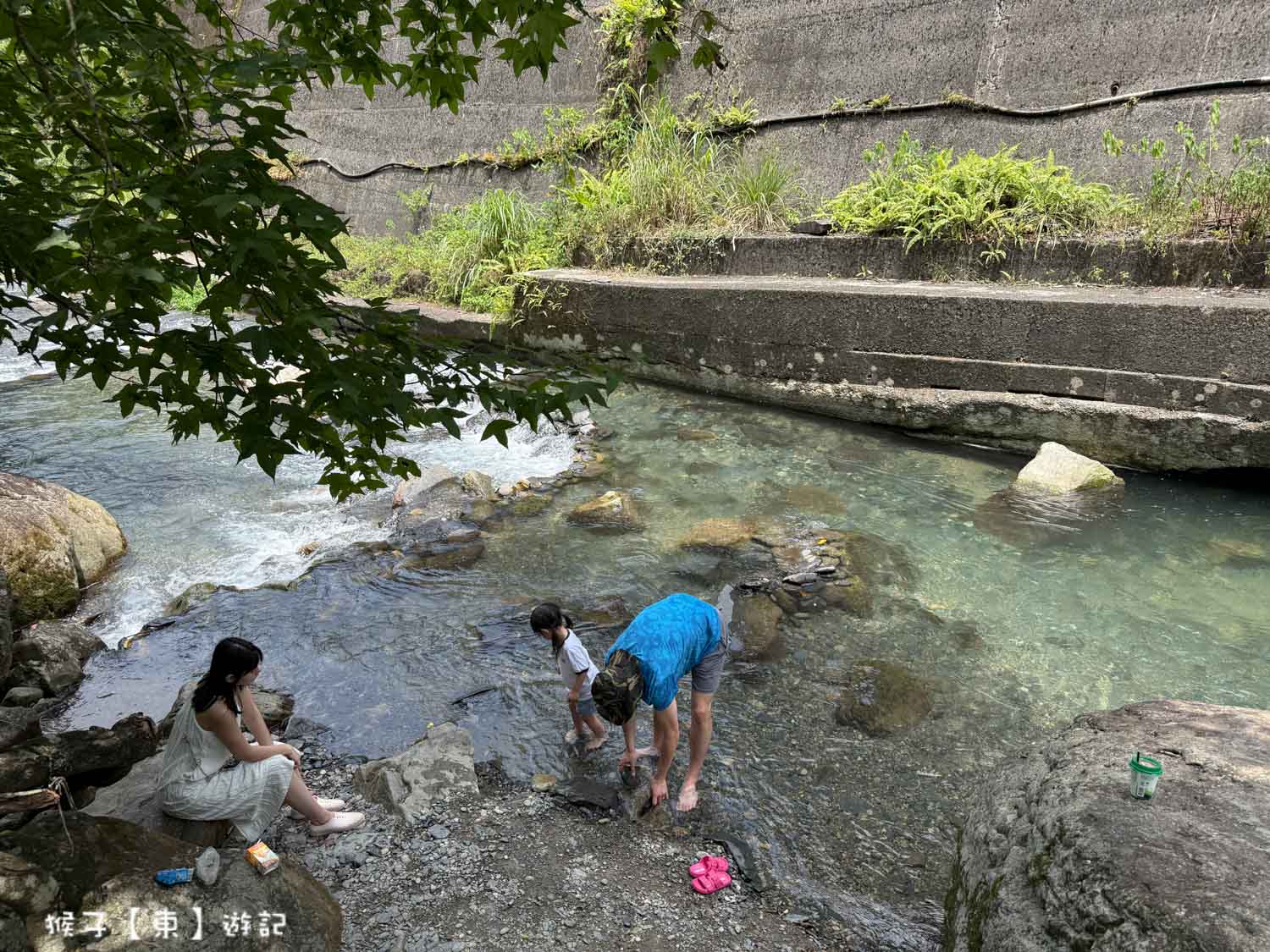 宜蘭員山圳頭鴛鴦溪免費玩水景點
